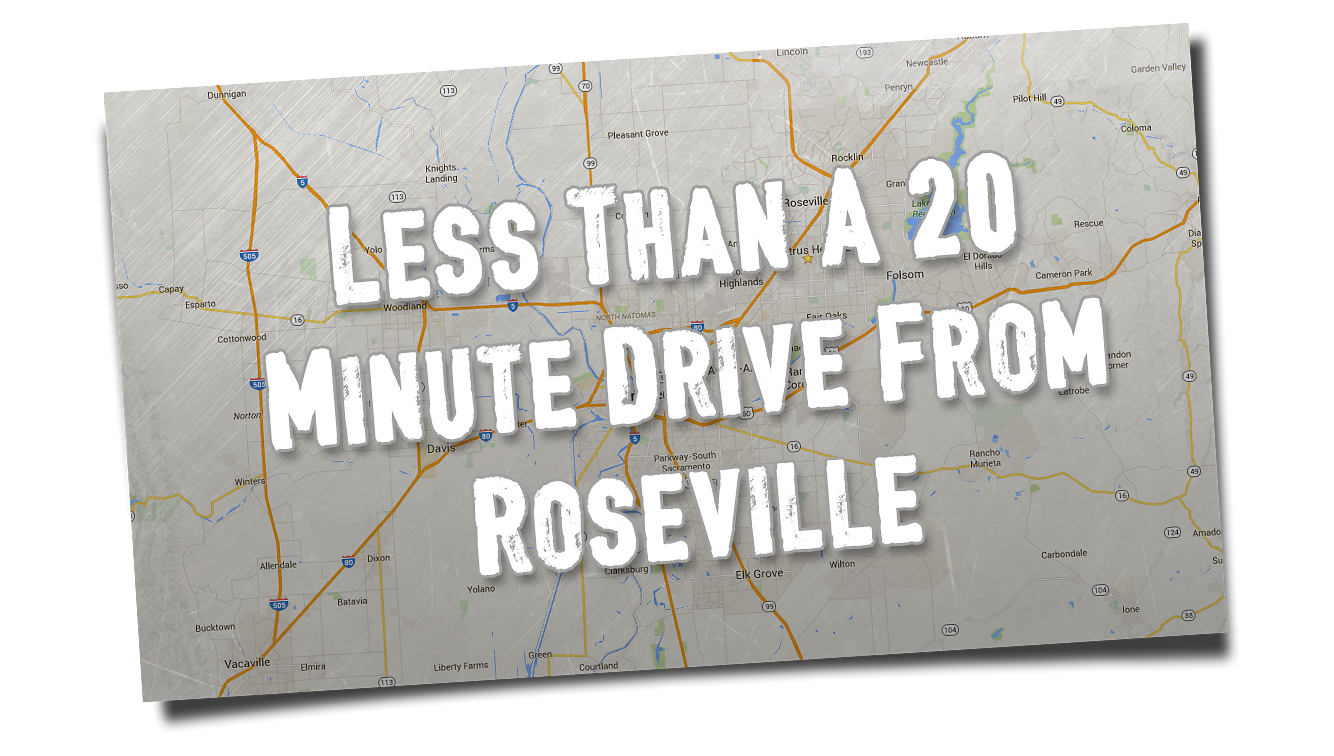Roseville Escape Room Map